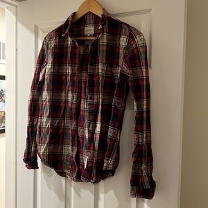 Frank & Oak plaid shirt size M